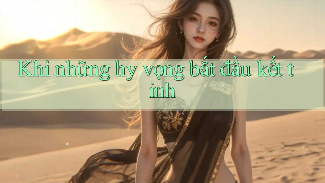 Khi những hy vọng bắt đầu kết tinh