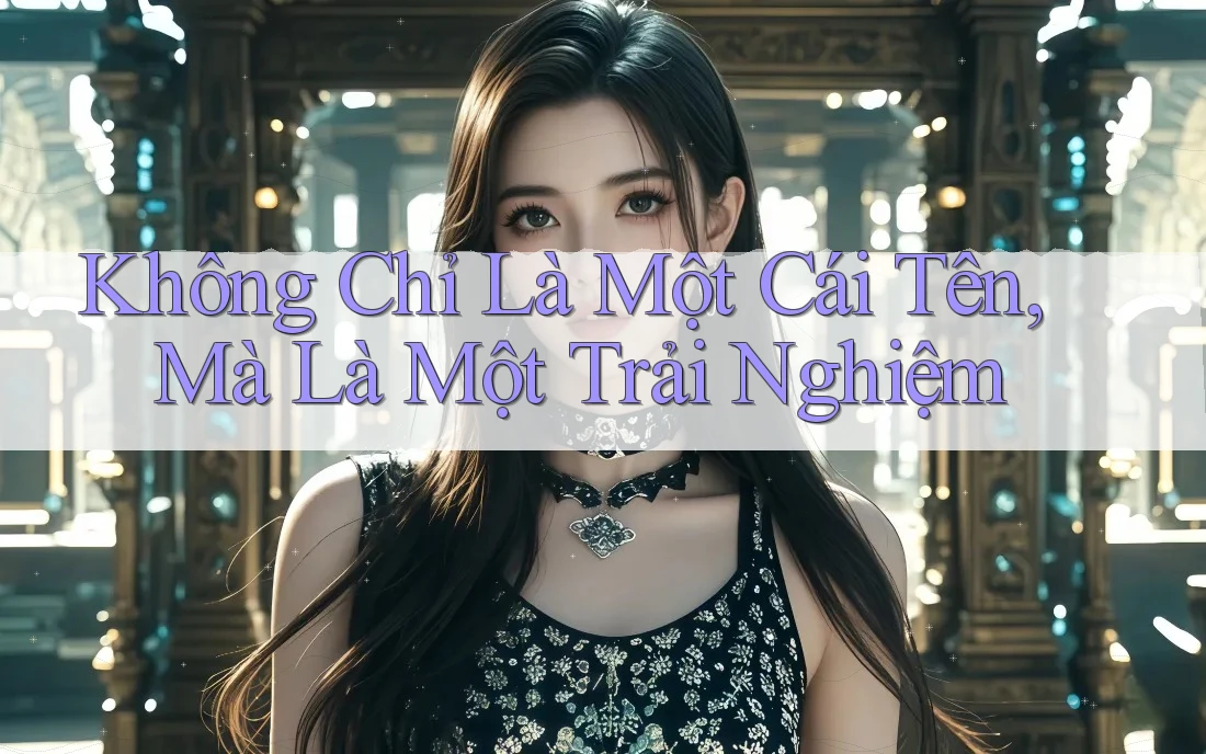 Không Chỉ Là Một Cái Tên, Mà Là Một Trải Nghiệm Không Chỉ Là Một Cái Tên, Mà Là Một Trải Nghiệm