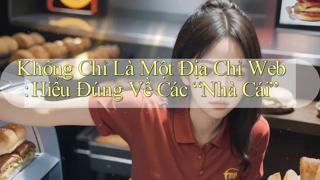 Không Chỉ Là Một Địa Chỉ Web: Hiểu Đúng Về Các “Nhà Cái” Không Chỉ Là Một Địa Chỉ Web: Hiểu Đúng Về Các “Nhà Cái”