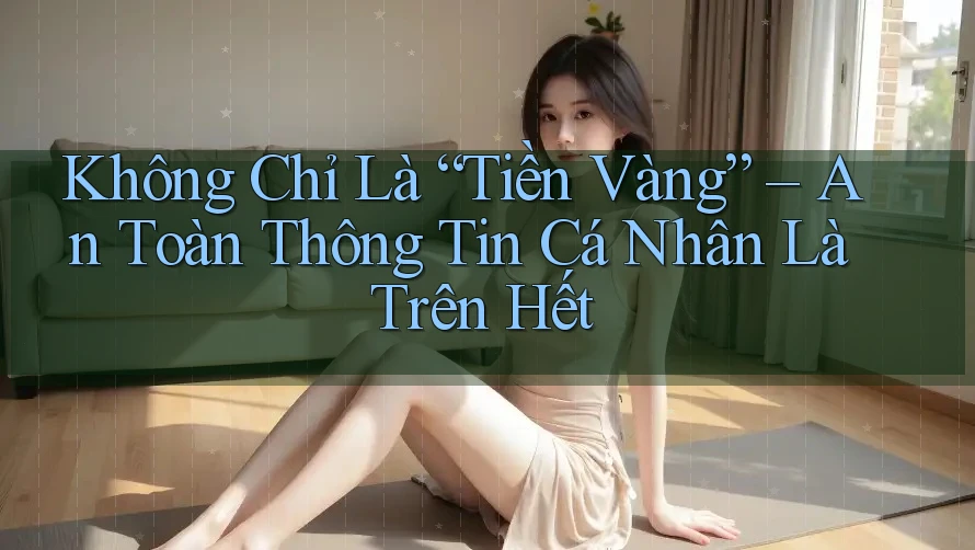 Không Chỉ Là “Tiền Vàng” – An Toàn Thông Tin Cá Nhân Là Trên Hết Không Chỉ Là “Tiền Vàng” – An Toàn Thông Tin Cá Nhân Là Trên Hết