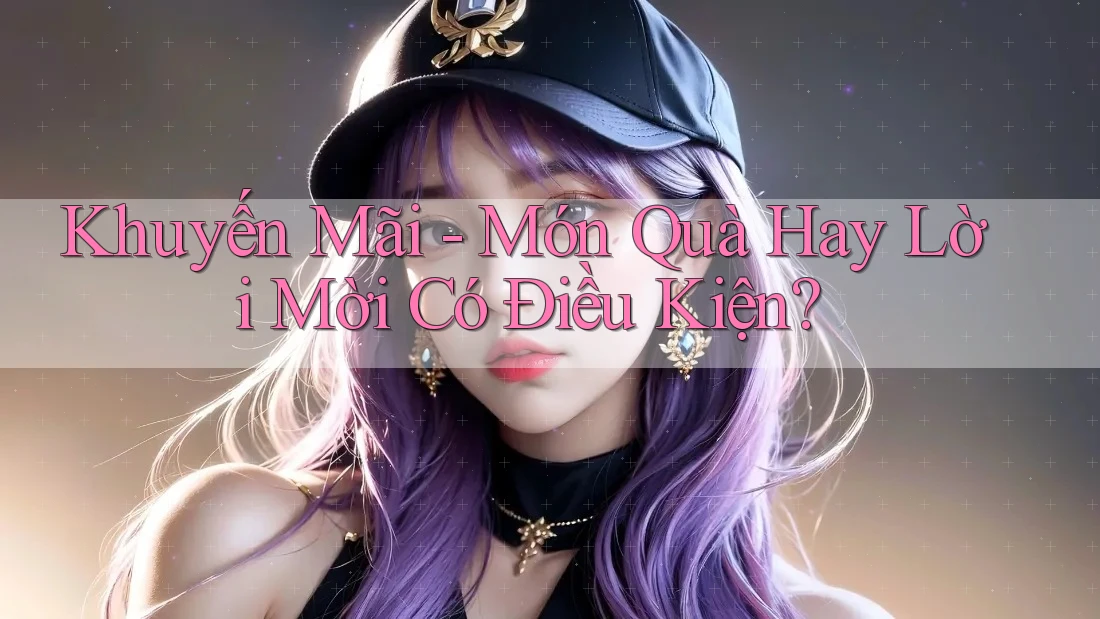 Khuyến Mãi - Món Quà Hay Lời Mời Có Điều Kiện?