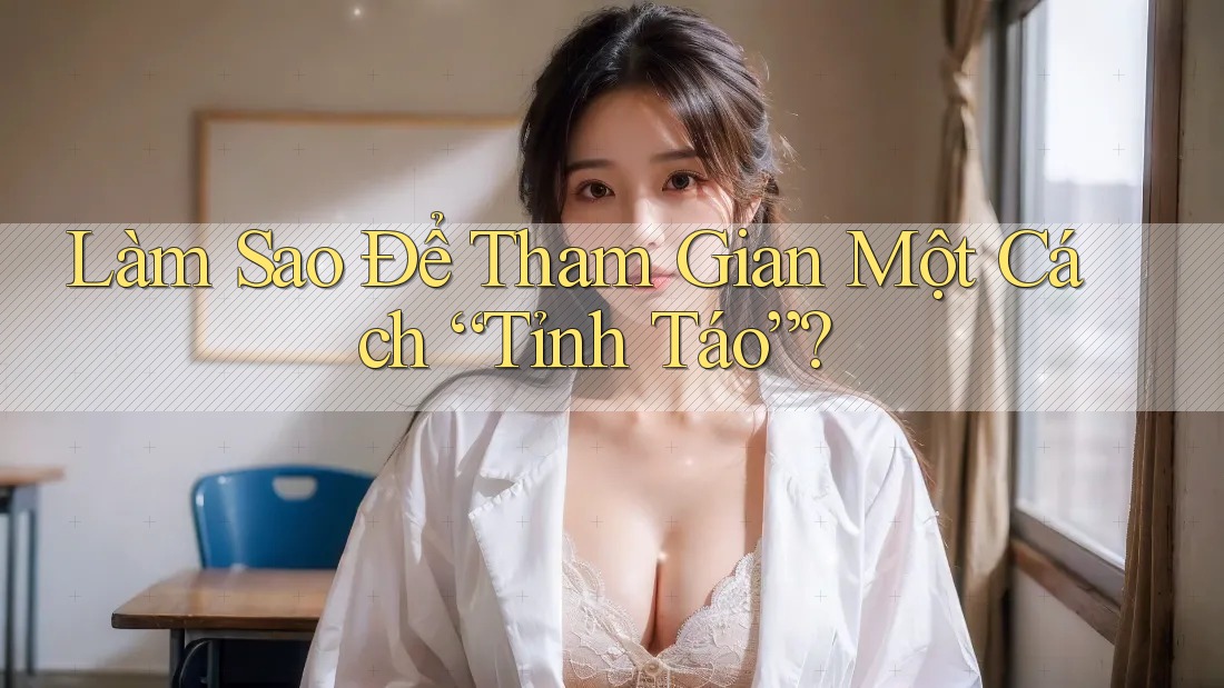 Làm Sao Để Tham Gian Một Cách “Tỉnh Táo”?