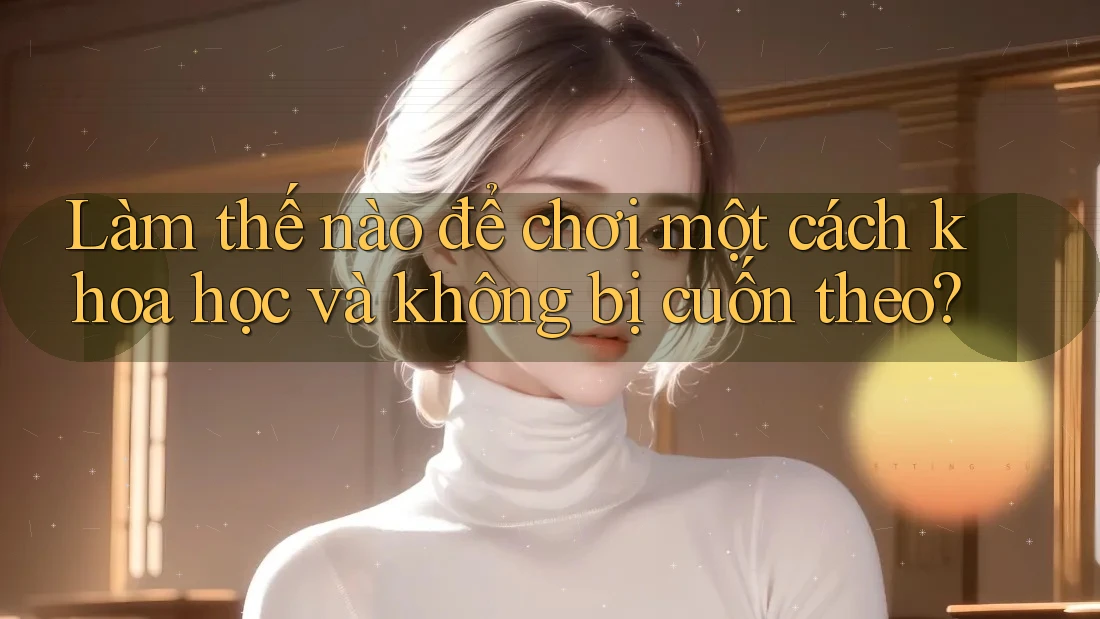 Làm thế nào để chơi một cách khoa học và không bị cuốn theo?