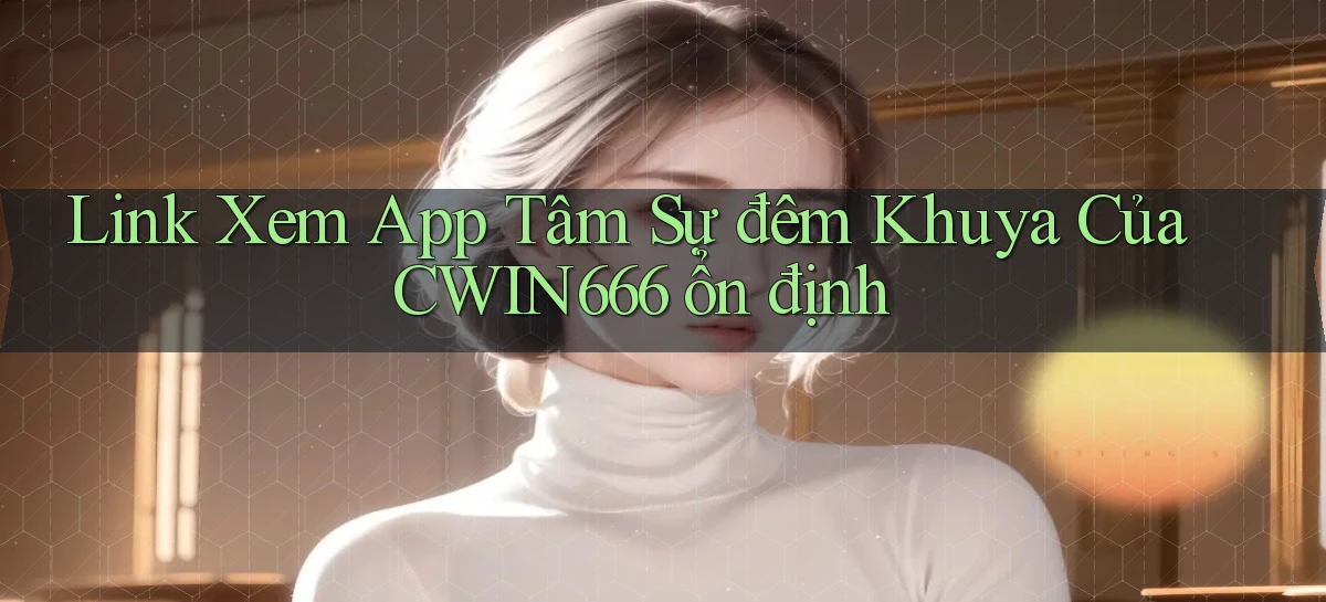 link xem app tâm sự đêm khuya của cwin666 ổn định