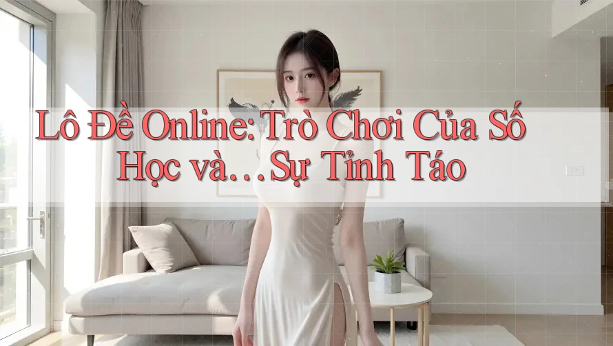 Lô Đề Online: Trò Chơi Của Số Học và… Sự Tỉnh Táo
