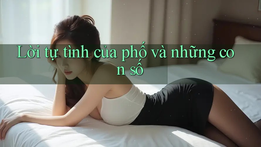 Lời tự tình của phố và những con số