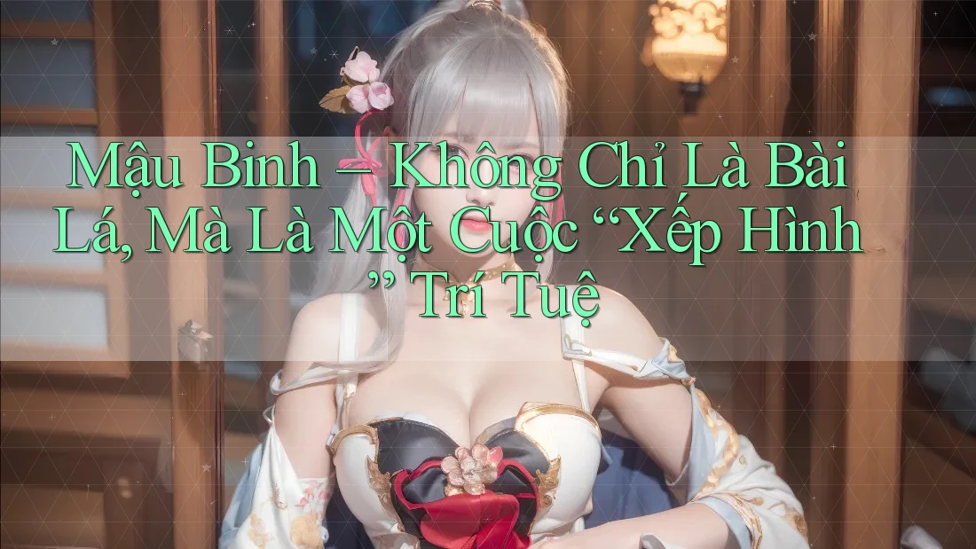 Mậu Binh – Không Chỉ Là Bài Lá, Mà Là Một Cuộc “Xếp Hình” Trí Tuệ