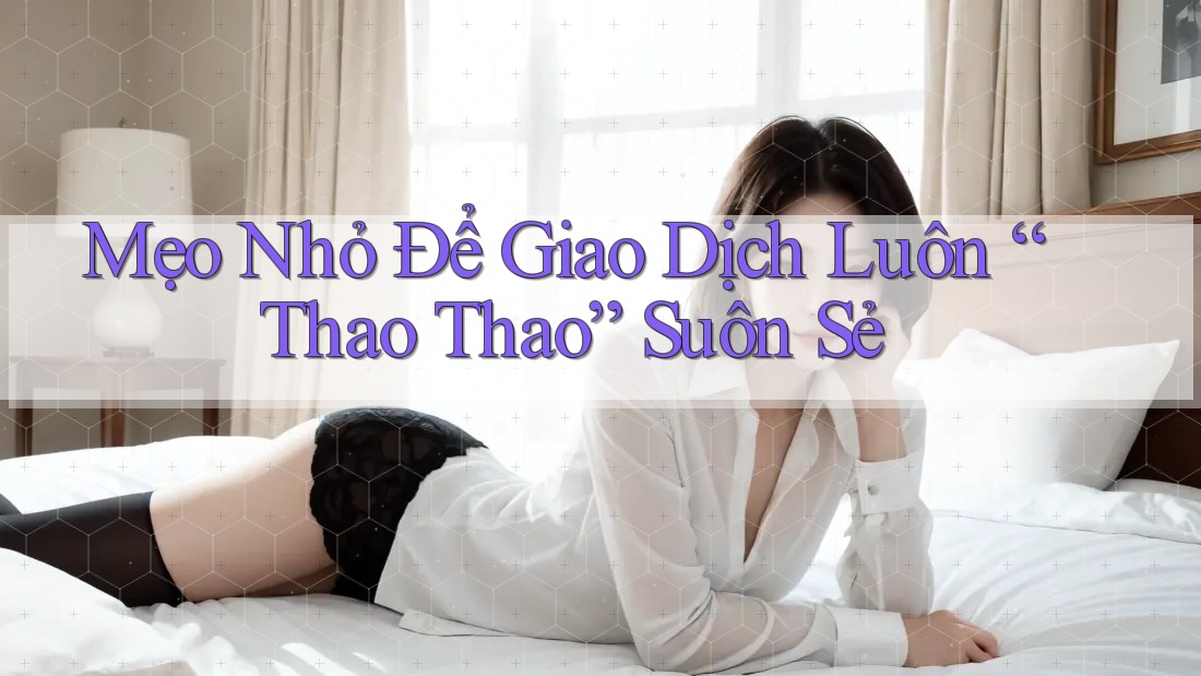 Mẹo Nhỏ Để Giao Dịch Luôn “Thao Thao” Suôn Sẻ