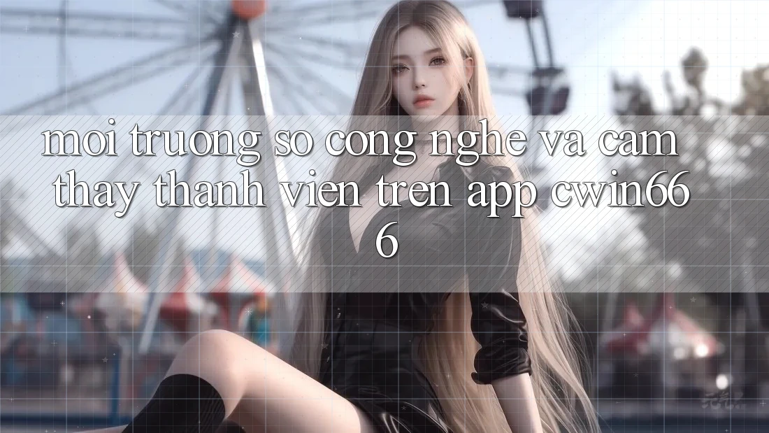 Môi trường số Công Nghệ Và Cảm thấy Thành viên Trên App Cwin666