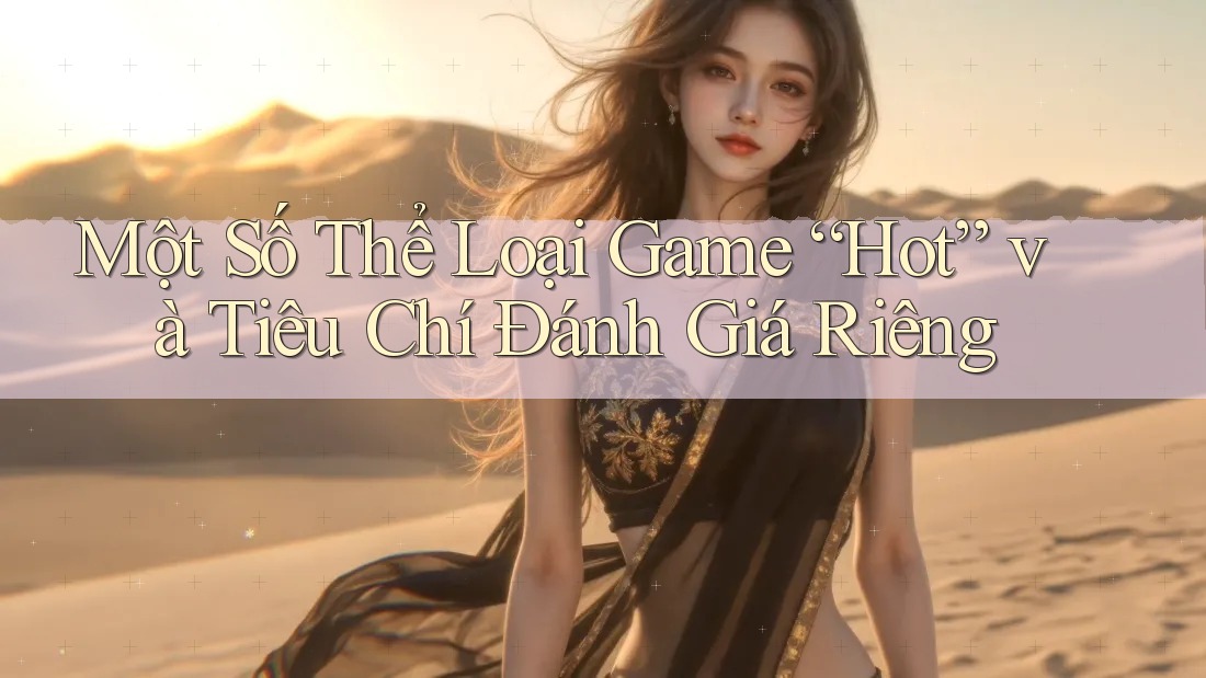 Một Số Thể Loại Game “Hot” và Tiêu Chí Đánh Giá Riêng