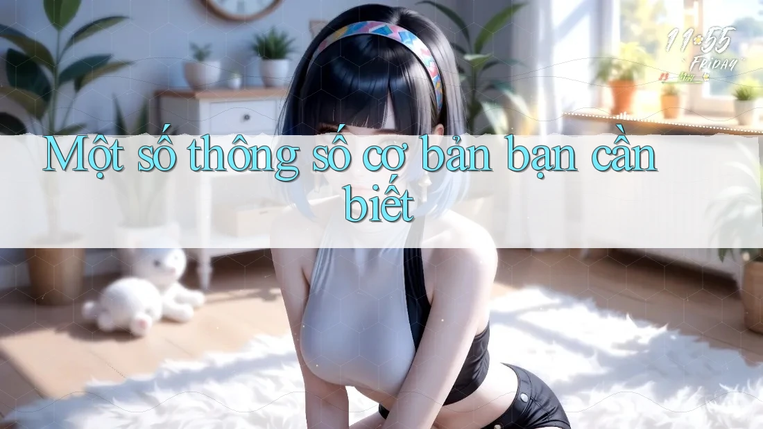 Một số thông số cơ bản bạn cần biết