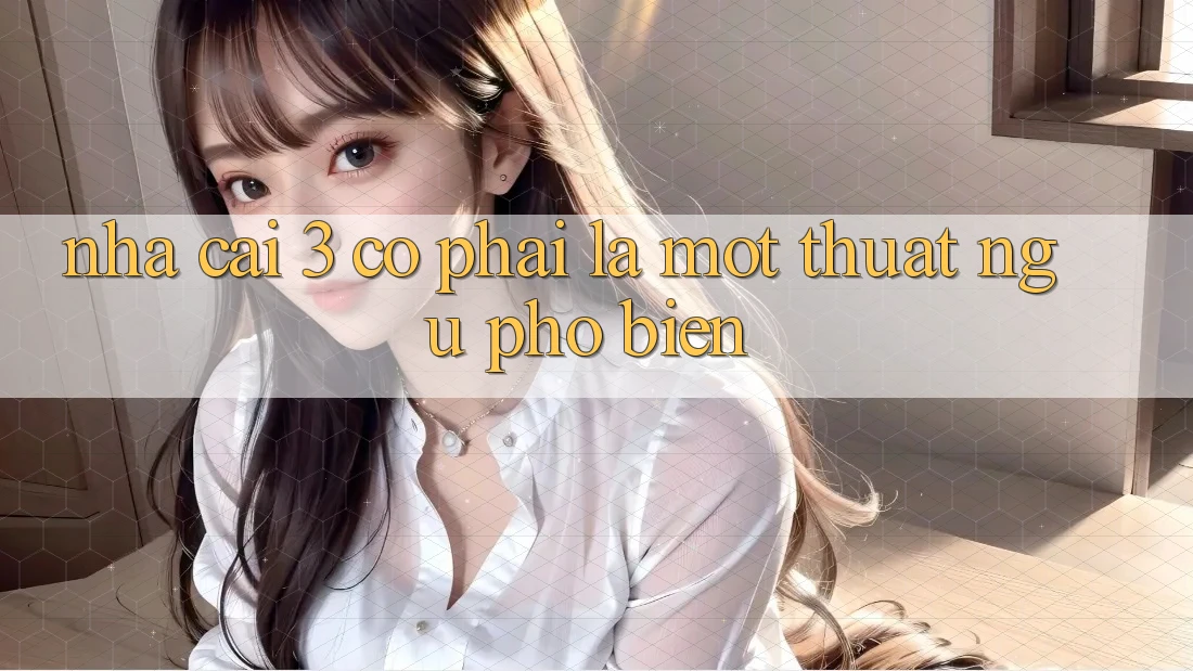 “Nhà Cái 3” – Có Phải Là Một Thuật Ngữ Phổ Biến?