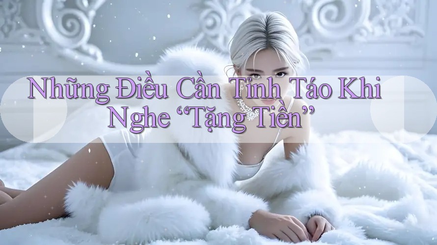 Những Điều Cần Tỉnh Táo Khi Nghe “Tặng Tiền”