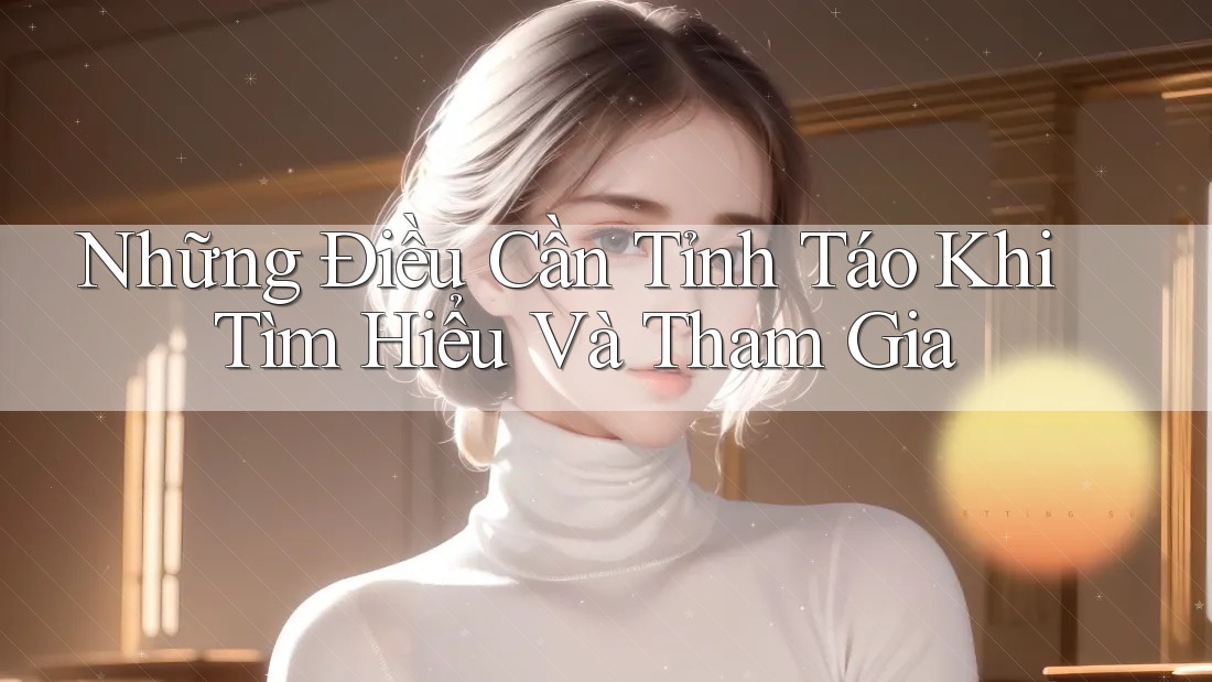 Những Điều Cần Tỉnh Táo Khi Tìm Hiểu Và Tham Gia