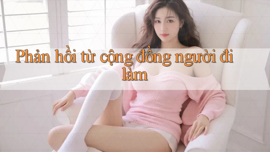 Phản hồi từ cộng đồng người đi làm Phản hồi từ cộng đồng người đi làm