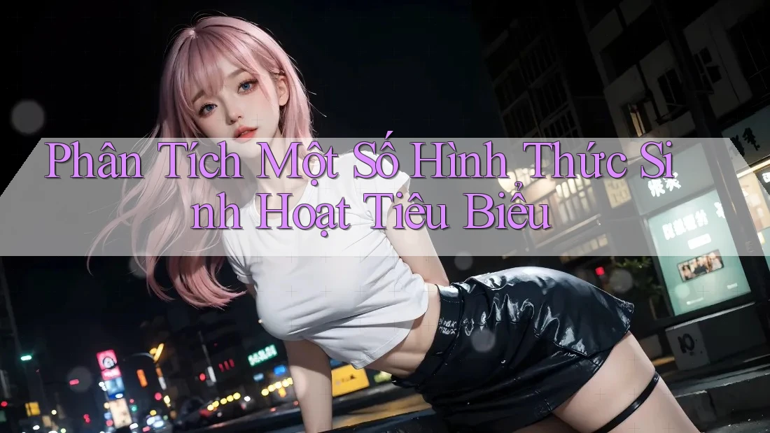 Phân Tích Một Số Hình Thức Sinh Hoạt Tiêu Biểu