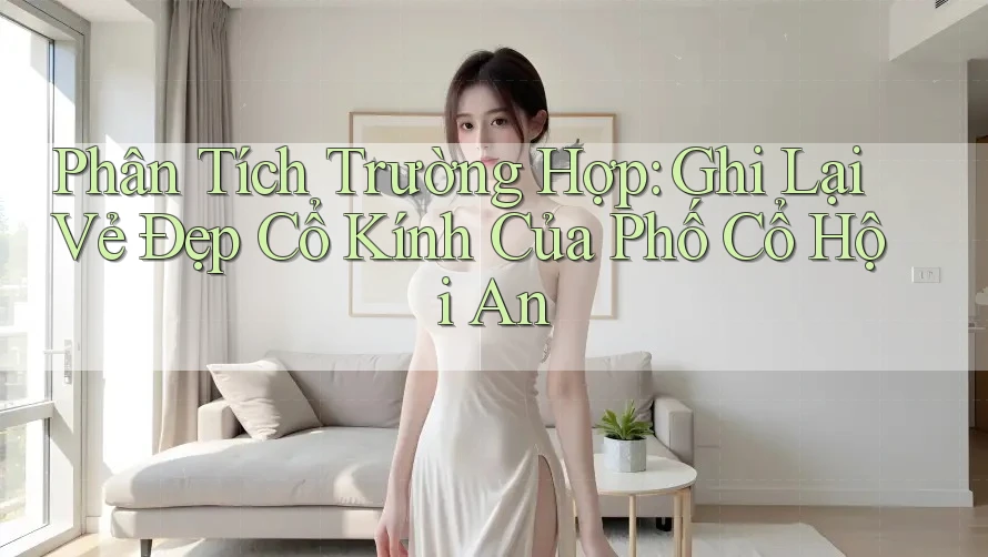 Phân Tích Trường Hợp: Ghi Lại Vẻ Đẹp Cổ Kính Của Phố Cổ Hội An
