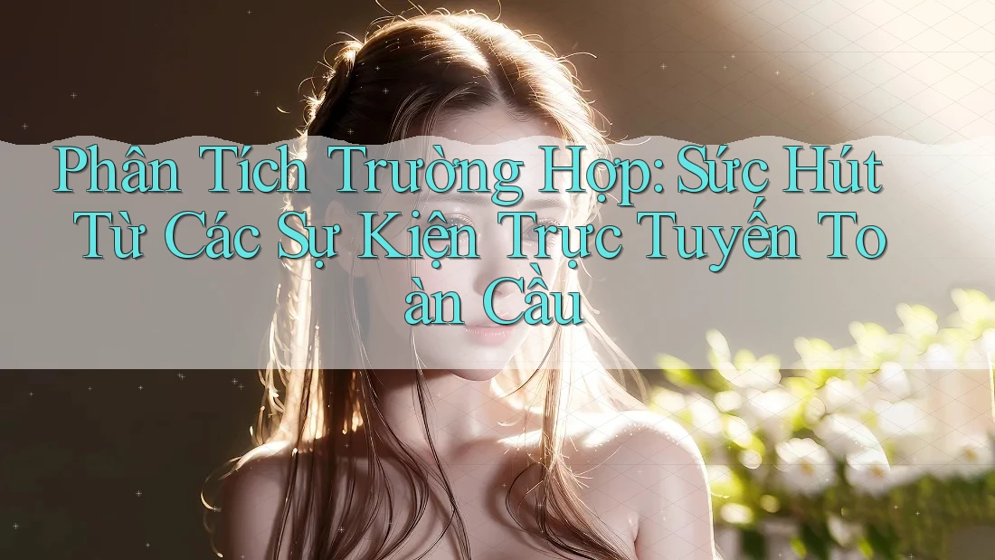 Phân Tích Trường Hợp: Sức Hút Từ Các Sự Kiện Trực Tuyến Toàn Cầu