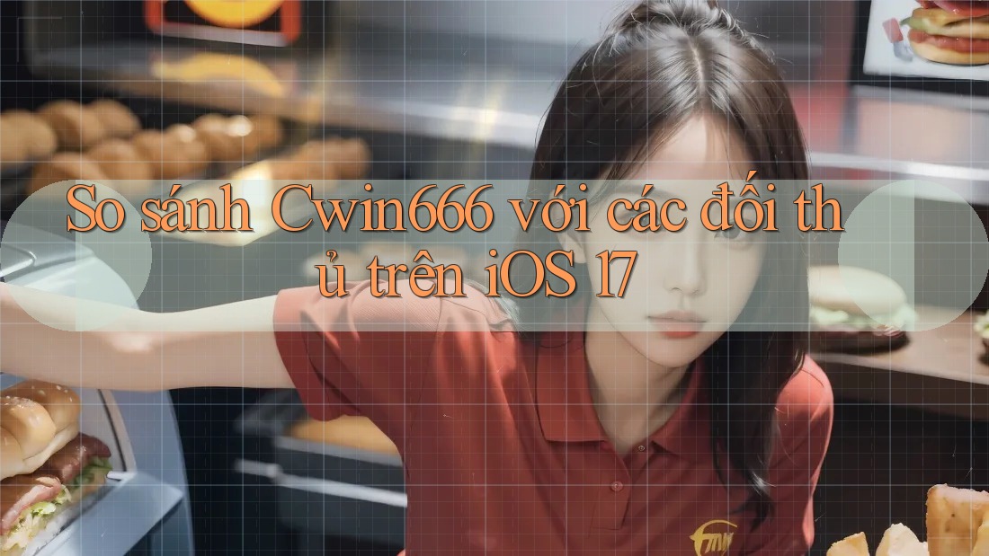 So sánh Cwin666 với các đối thủ trên iOS 17