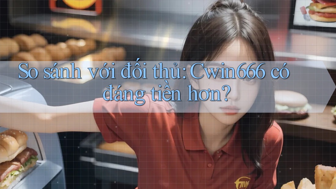 So sánh với đối thủ: Cwin666 có đáng tiền hơn?