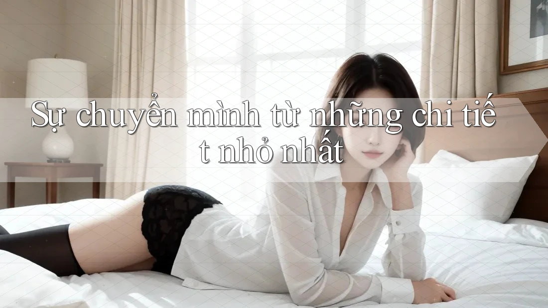 Sự chuyển mình từ những chi tiết nhỏ nhất