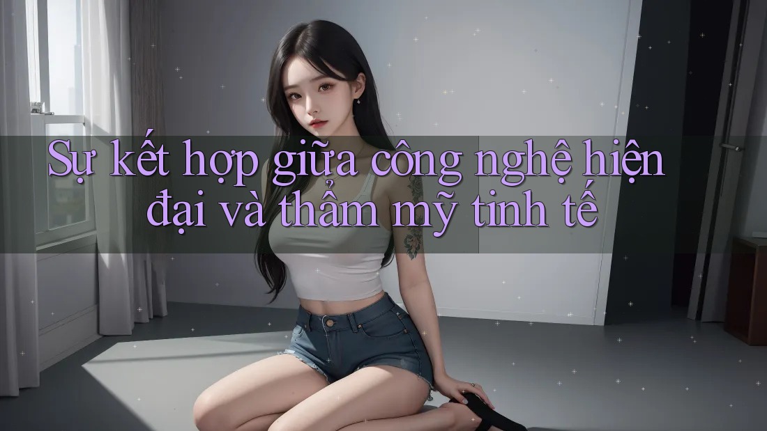 Sự kết hợp giữa công nghệ hiện đại và thẩm mỹ tinh tế