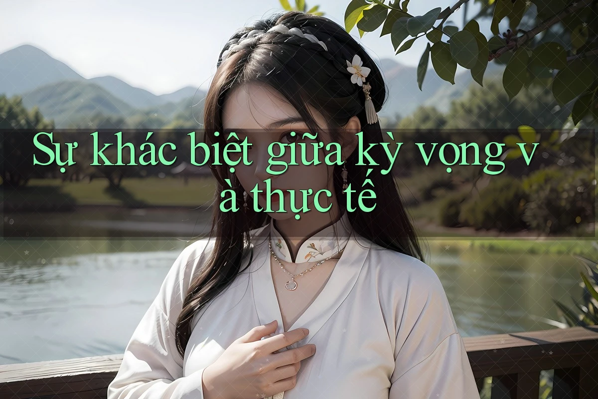 Sự khác biệt giữa kỳ vọng và thực tế