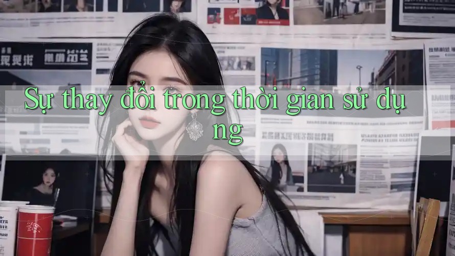 Sự thay đổi trong thời gian sử dụng