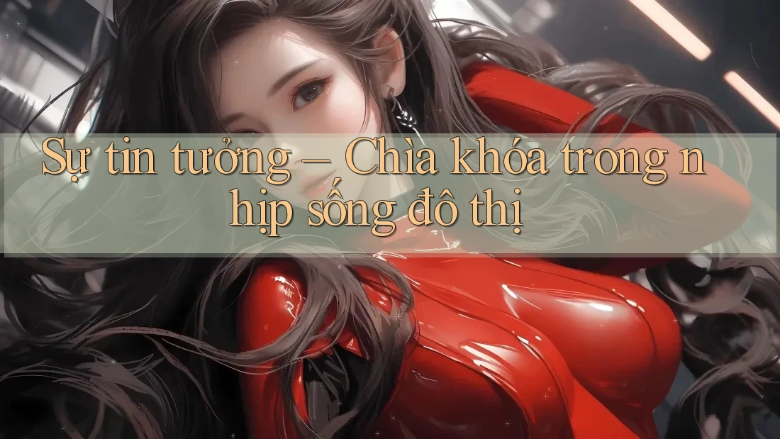 Sự tin tưởng – Chìa khóa trong nhịp sống đô thị