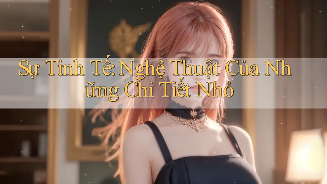 Sự Tinh Tế: Nghệ Thuật Của Những Chi Tiết Nhỏ
