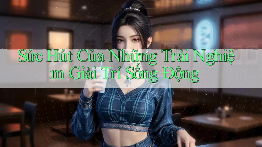 Sức Hút Của Những Trải Nghiệm Giải Trí Sống Động