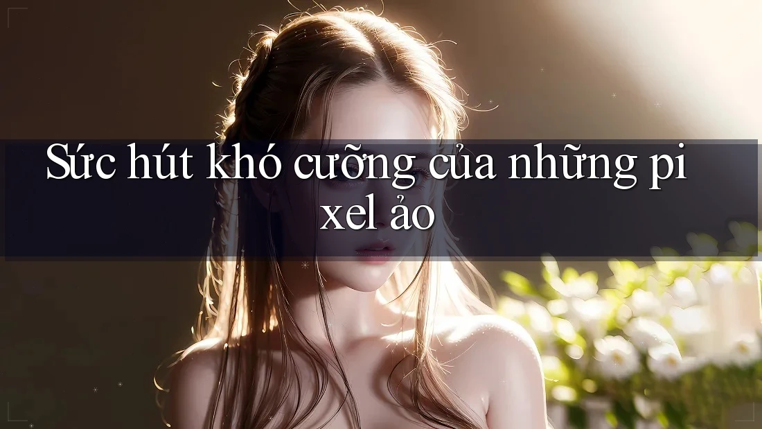 Sức hút khó cưỡng của những pixel ảo