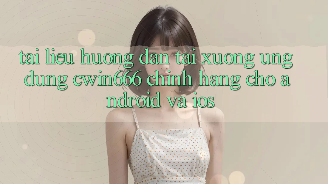 Tài liệu hướng dẫn Tải xuống Ứng Dụng Cwin666 Chính Hãng Cho Android và iOS Tài liệu hướng dẫn Tải xuống Ứng Dụng Cwin666 Chính Hãng Cho Android và iOS