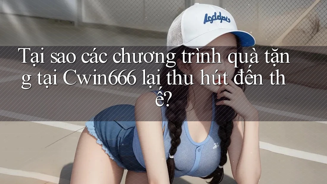 Tại sao các chương trình quà tặng tại Cwin666 lại thu hút đến thế?