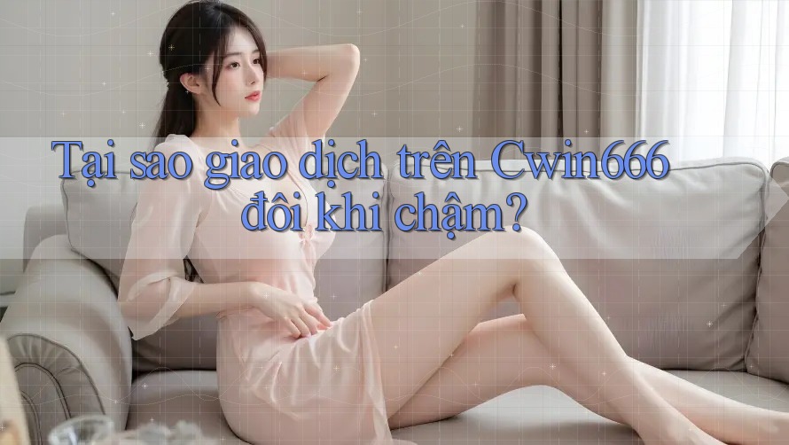 Tại sao giao dịch trên Cwin666 đôi khi chậm?