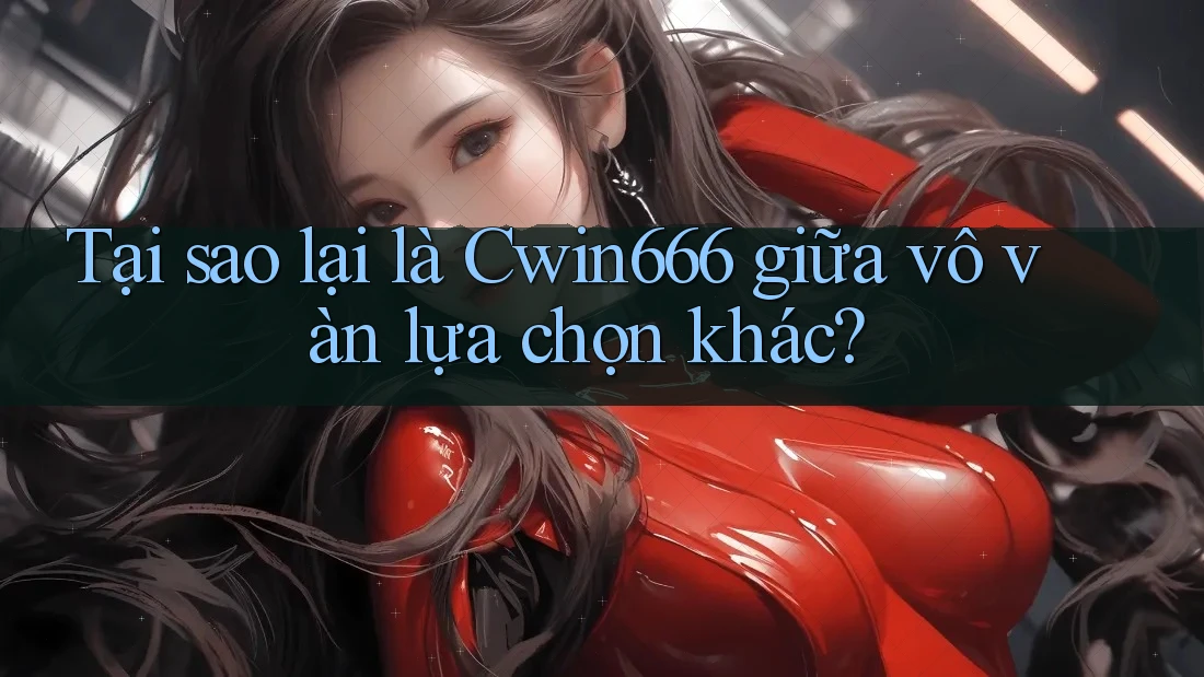 Tại sao lại là Cwin666 giữa vô vàn lựa chọn khác?