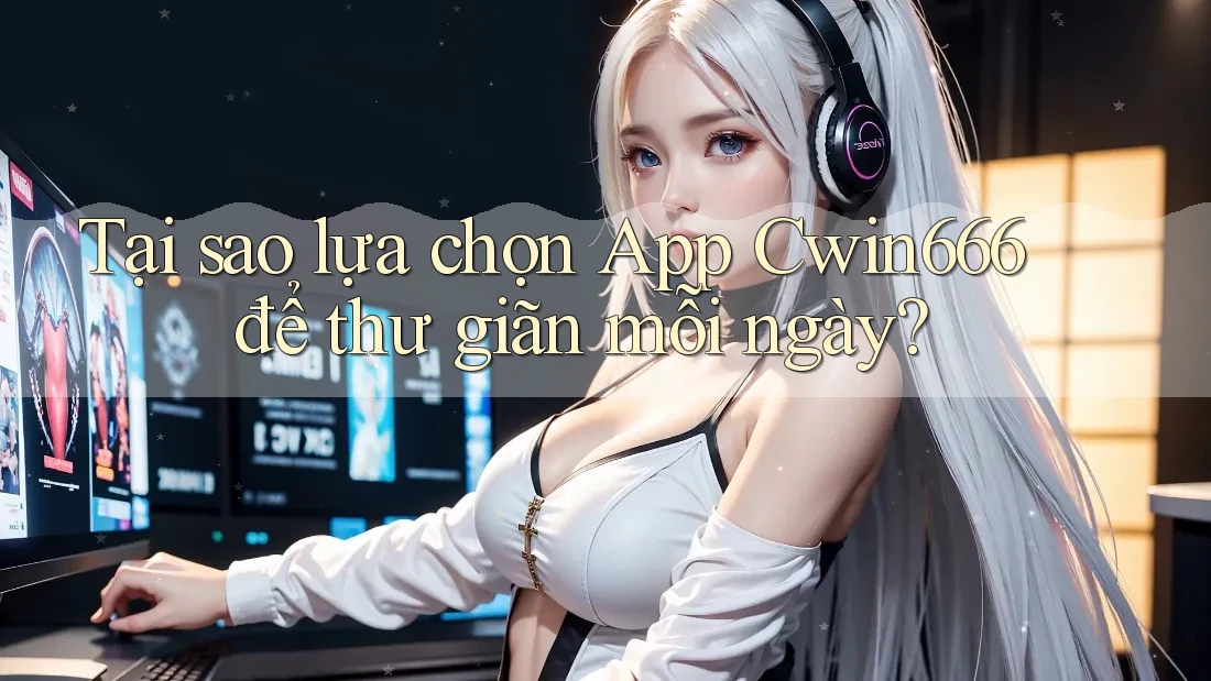 Tại sao lựa chọn App Cwin666 để thư giãn mỗi ngày?