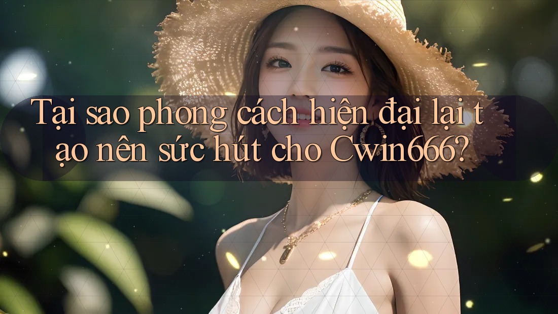 Tại sao phong cách hiện đại lại tạo nên sức hút cho Cwin666? Tại sao phong cách hiện đại lại tạo nên sức hút cho Cwin666?