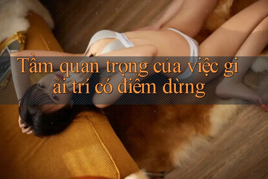 Tầm quan trọng của việc giải trí có điểm dừng