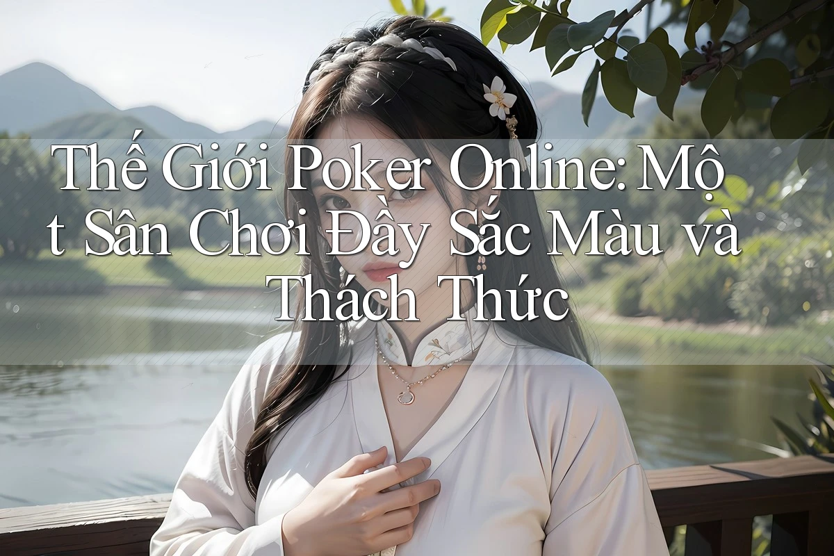 Thế Giới Poker Online: Một Sân Chơi Đầy Sắc Màu và Thách Thức Thế Giới Poker Online: Một Sân Chơi Đầy Sắc Màu và Thách Thức