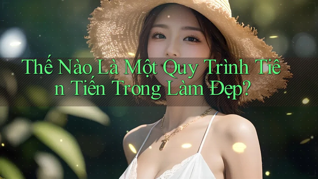 Thế Nào Là Một Quy Trình Tiên Tiến Trong Làm Đẹp? Thế Nào Là Một Quy Trình Tiên Tiến Trong Làm Đẹp?