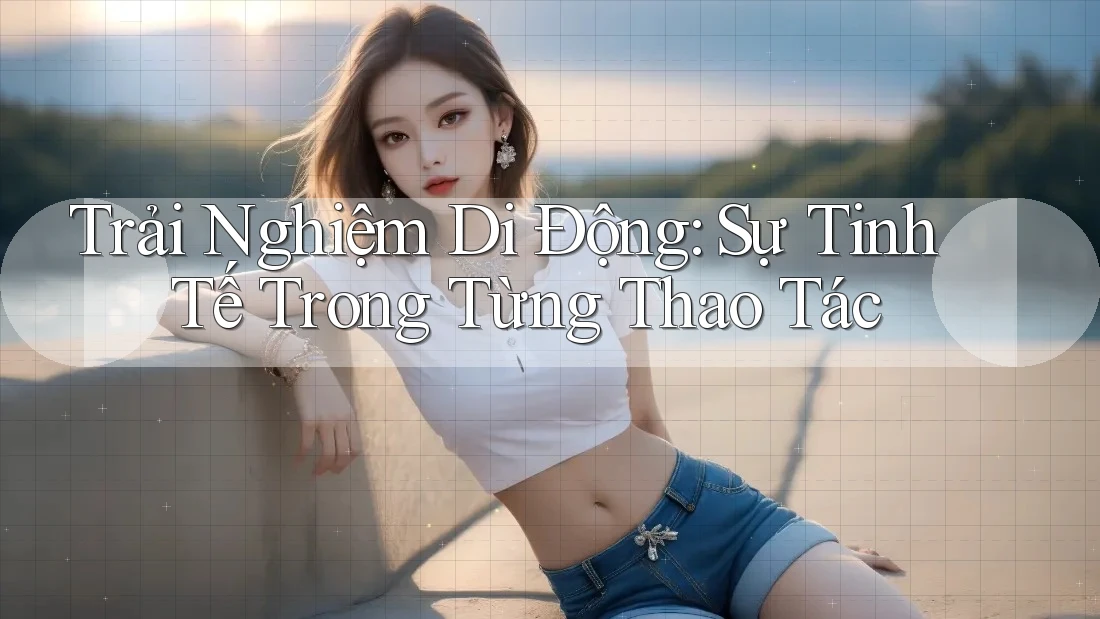 Trải Nghiệm Di Động: Sự Tinh Tế Trong Từng Thao Tác