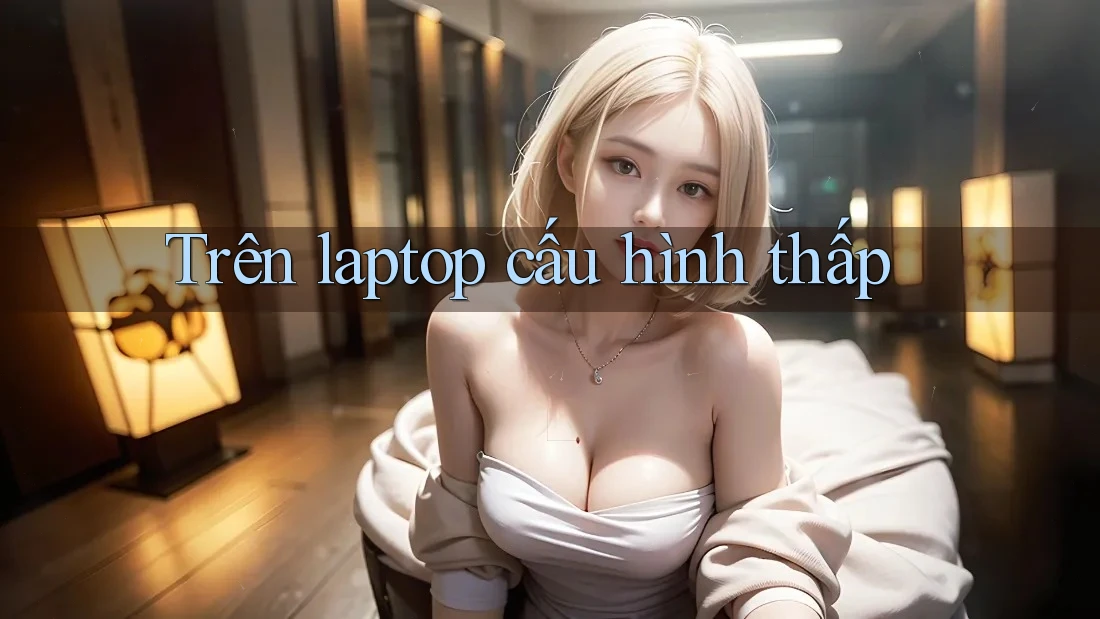 Trên laptop cấu hình thấp