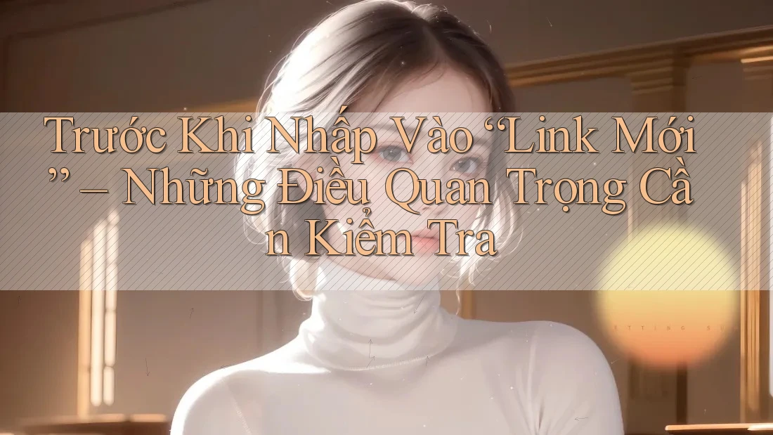 Trước Khi Nhấp Vào “Link Mới” – Những Điều Quan Trọng Cần Kiểm Tra Trước Khi Nhấp Vào “Link Mới” – Những Điều Quan Trọng Cần Kiểm Tra