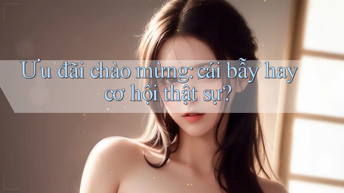 Ưu đãi chào mừng: cái bẫy hay cơ hội thật sự?