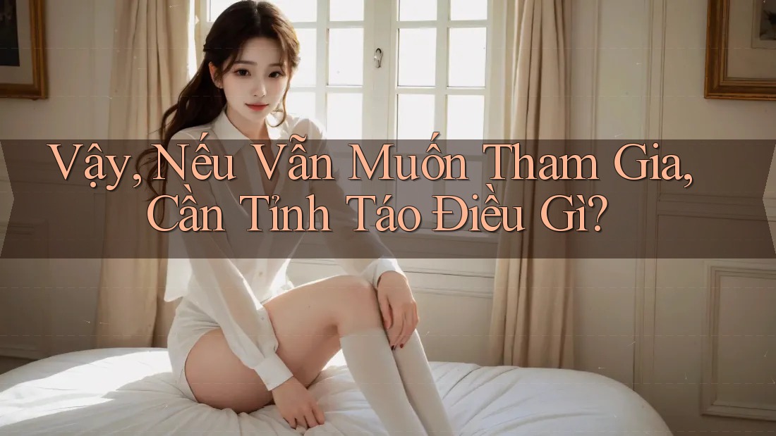 Vậy, Nếu Vẫn Muốn Tham Gia, Cần Tỉnh Táo Điều Gì? Vậy, Nếu Vẫn Muốn Tham Gia, Cần Tỉnh Táo Điều Gì?