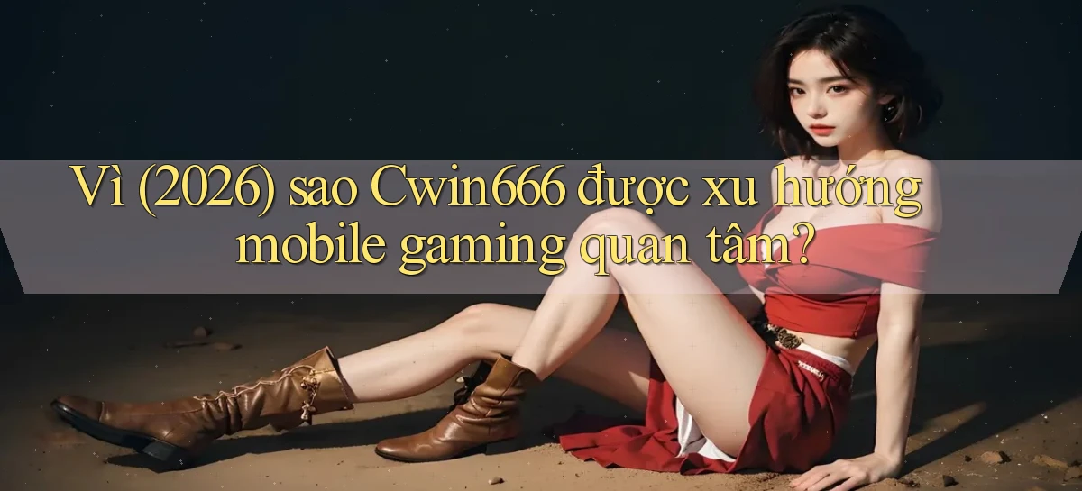 Vì (2026) sao Cwin666 được xu hướng mobile gaming quan tâm