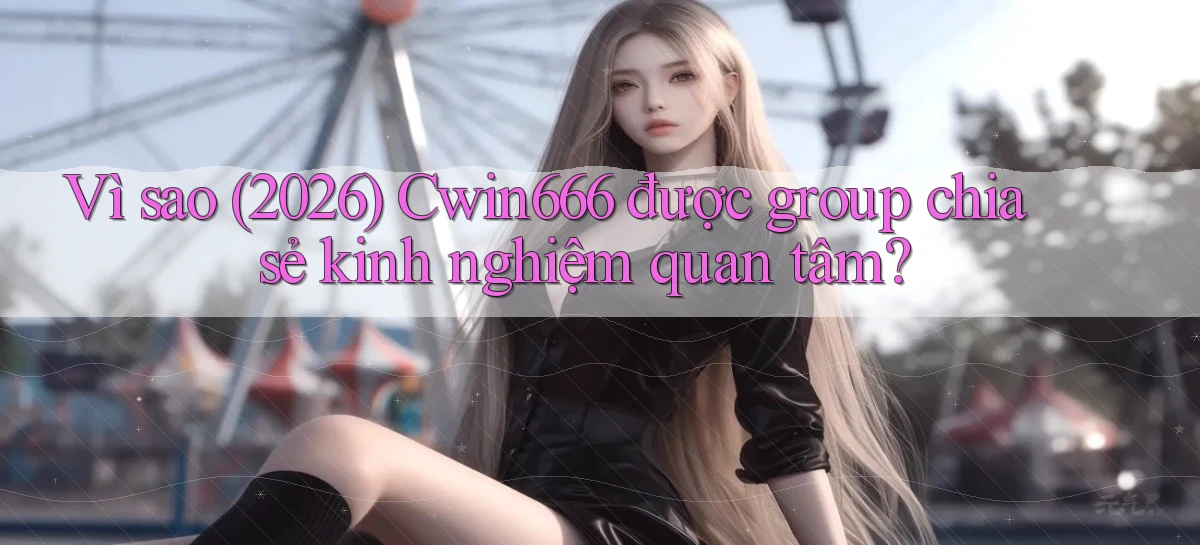 Vì sao (2026) Cwin666 được group chia sẻ kinh nghiệm quan tâm
