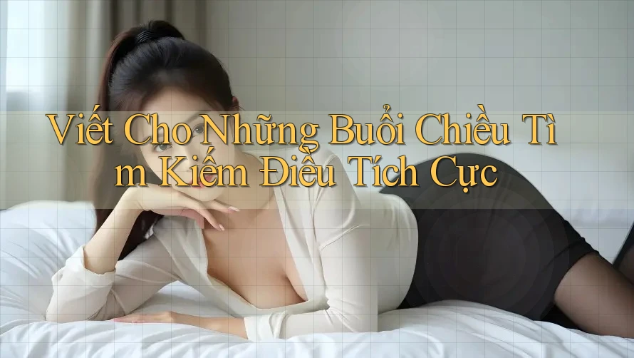 Viết Cho Những Buổi Chiều Tìm Kiếm Điều Tích Cực